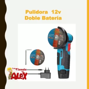 Pulidora 12v Doble Batería