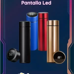 Termo Botella Inteligente Temperatura Pantalla Led