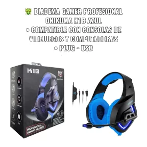 DIADEMA GAMER PROFESIONAL