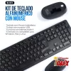 KIT DE TECLADO ALFANUMERICO CON MOUSE ML-6875