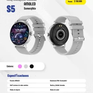 S5 AMOLED Sumergible