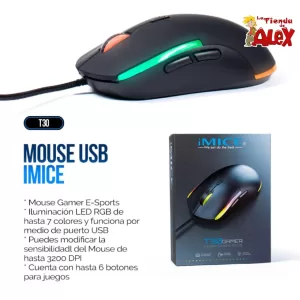 MOUSE USB IMICE T30