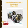 Ventilador Carro de 3 Cabezales Mars-888
