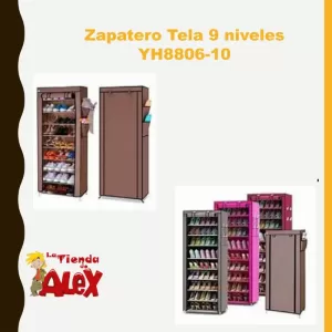 Zapatero Tela 9 niveles YH8806-10