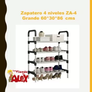 Zapatero 4 niveles ZA-4 Grande 60*30*86 cms