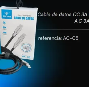 Cable de Datos 4 en 1 - 5A Gris