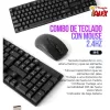 COMBO DE TECLADO CON MOUSE 2.4HZ KM-05