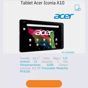 Tablet Acer Iconia A10