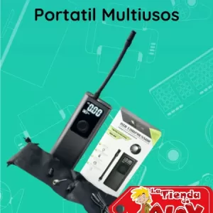 Compresor De Aire Portatil Multiusos