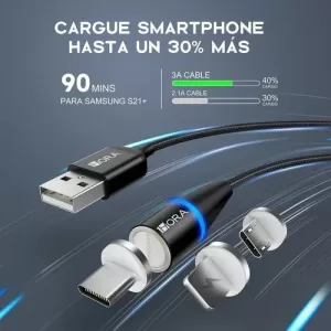 Cable 3 en 1 Imán