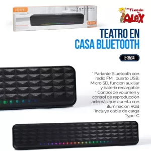 TEATRO EN CASA BLUETOOTH E-3534