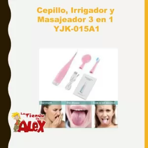 Cepillo, Irrigador y Masajeador 3 en 1 YJK-015A1
