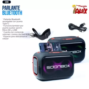PARLANTE BLUETOOTH S3000
