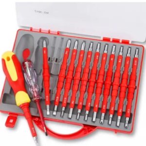 Juego destornilladores dielectrico
