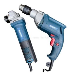 PACHA ECONOMICA AZUL TALADRO: 110V 600W 3100r/min 1/2" PULIDORA: 110V 710W 8500r/min 4½"