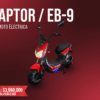 BICIMOTO ELÉCTRICA EB-9 RAPTOR (350W) 🛵🔥