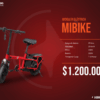 BICICLETA ELÉCTRICA MIBIKE 🎒💨