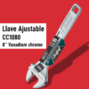 Llave Ajustable JgTup Cr-V (8" / 200mm) 🔑