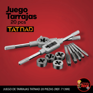 Juego de Tarrajas y Machos TATNAD