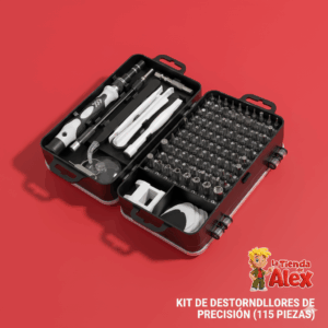 Kit de Destornilladores de Precisión (115 Piezas) 📱💻