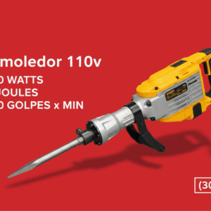 Martillo Demoledor 1800W | 60 Joules | 1900 BPM. 💥