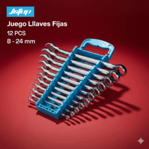 Juego de 12 Llaves Combinadas JgTup (8mm - 24mm) 🔩
