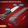 🏍️ Espejo Aluminio Grande SM-RM-02