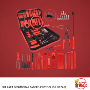 Kit de Herramientas PROTOOL para Interiores Automotrices (38 Pzas) 🚘✨