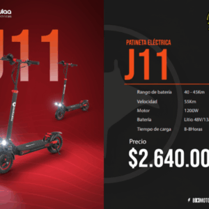 PATINETA ELÉCTRICA J11 (1200W) EXTREMA 🛴🔥