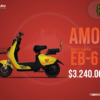 BICIMOTO ELÉCTRICA EB-6 AMOR (350W) 🛵💛