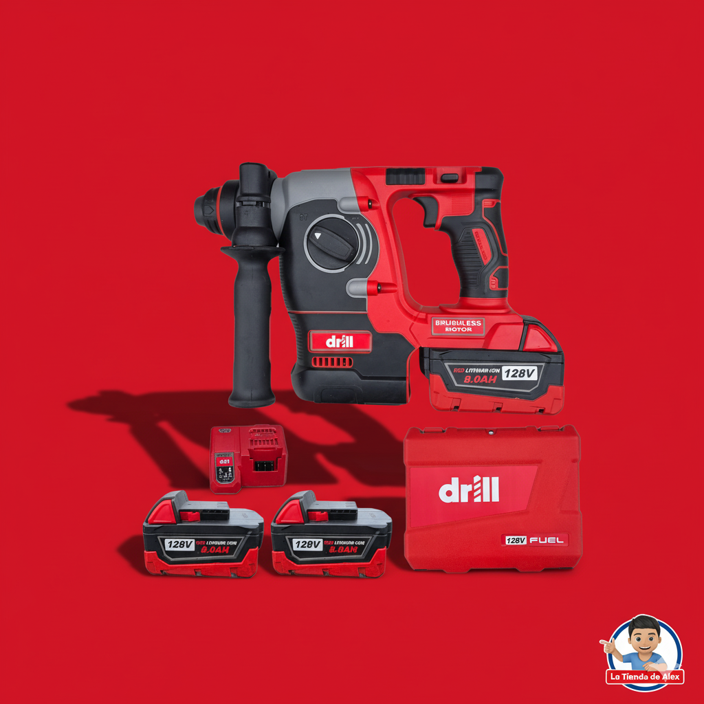 Rotomartillo Percutor DM128RK DRILI