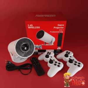 Proyector de Juegos Inalámbrico (Game Projector 2 in 1) 🕹️🎬