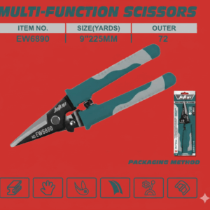 ✂️ Tijeras Multi-Función de Servicio Pesado