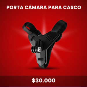 📸 Porta Cámara para Casco - ¡Graba la Aventura!