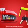 Candado para Moto REF. 365G - ¡Alarma Disc Lock!