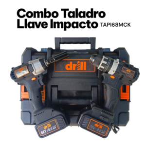 COMBO TALADRO LLAVE IMPACTO BRUSHLESS